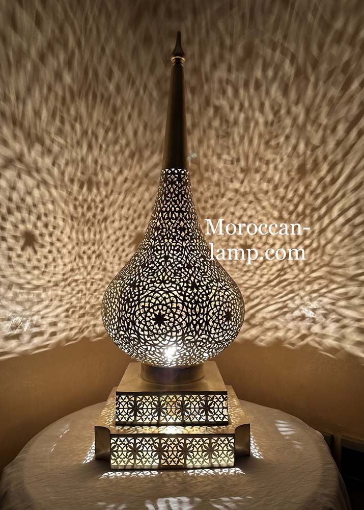 marocaines Lampes de Table - Ref.1191- Depuis